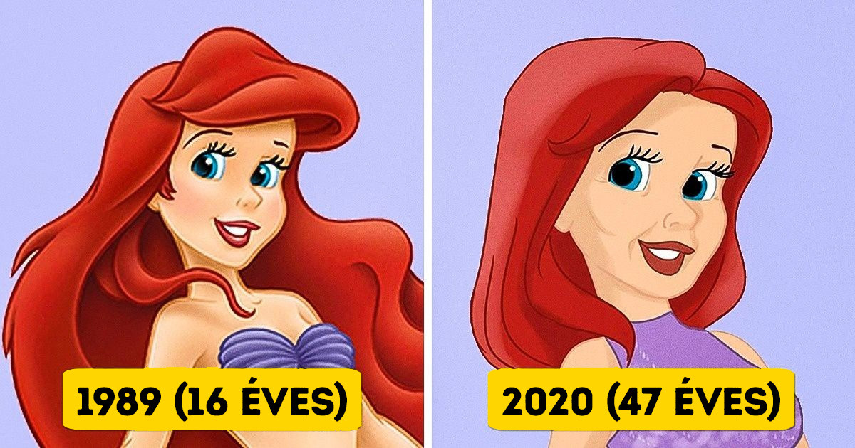 Hogyan néznének ki a Disney-hercegnők napjainkban?