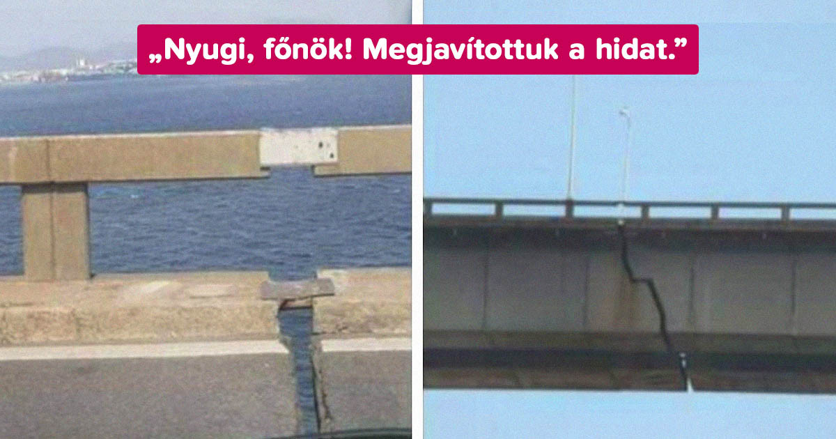 Építési akadályok és megoldások, amelyekre nehéz magyarázatot találni: 16 fotó