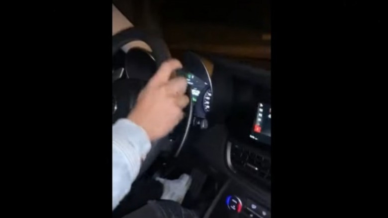 Videóra vették, ahogy 160 km/h-val áthajtanak egy körforgalmon és valakinek a házában landolnak