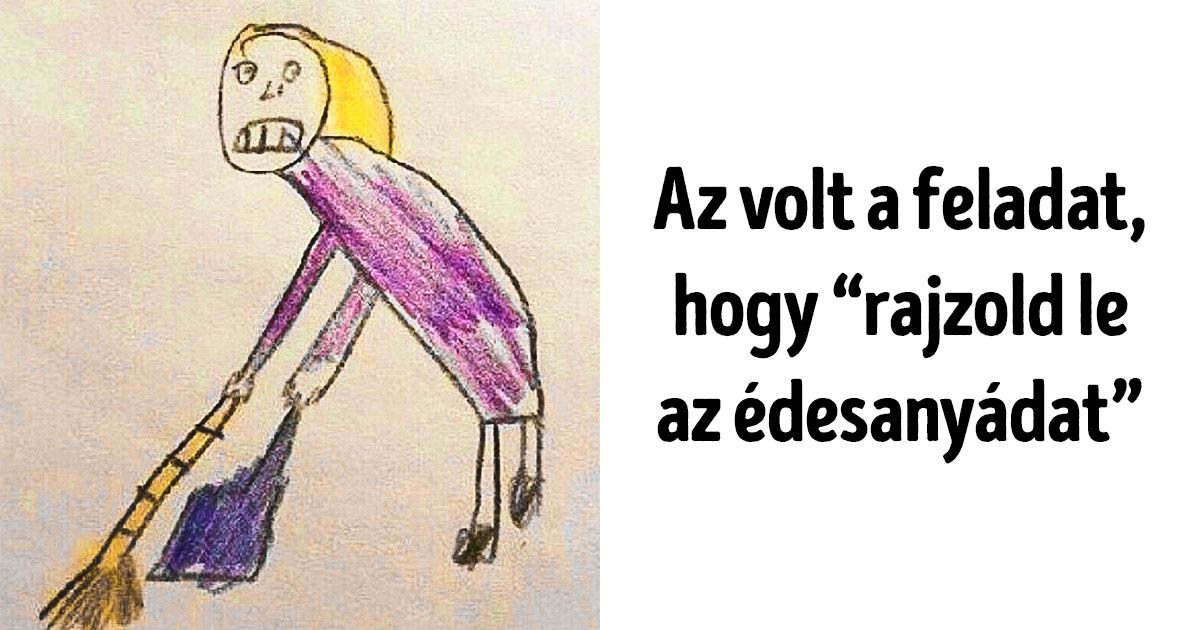 19 rajz, ami bizonyítja, hogy a gyerekek a legtehetségesebb művészek