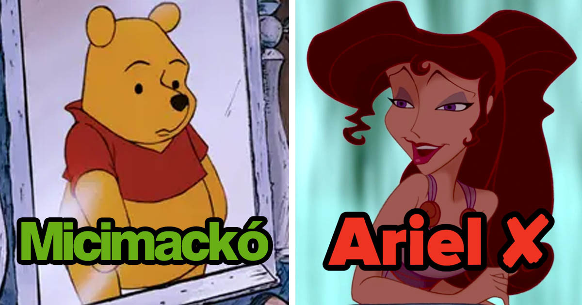 Itt van 40 Disney karakter, és csak a legnagyobb rajongók képesek felismerni közülük legalább 30-at