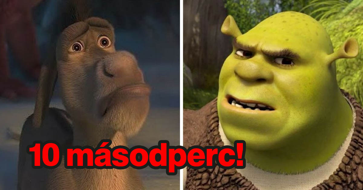 Shrek nem a vendégszeretetéről híres, szóval nézzük meg, mennyi időt tölthetsz vele a mocsárban, mielőtt kidob téged