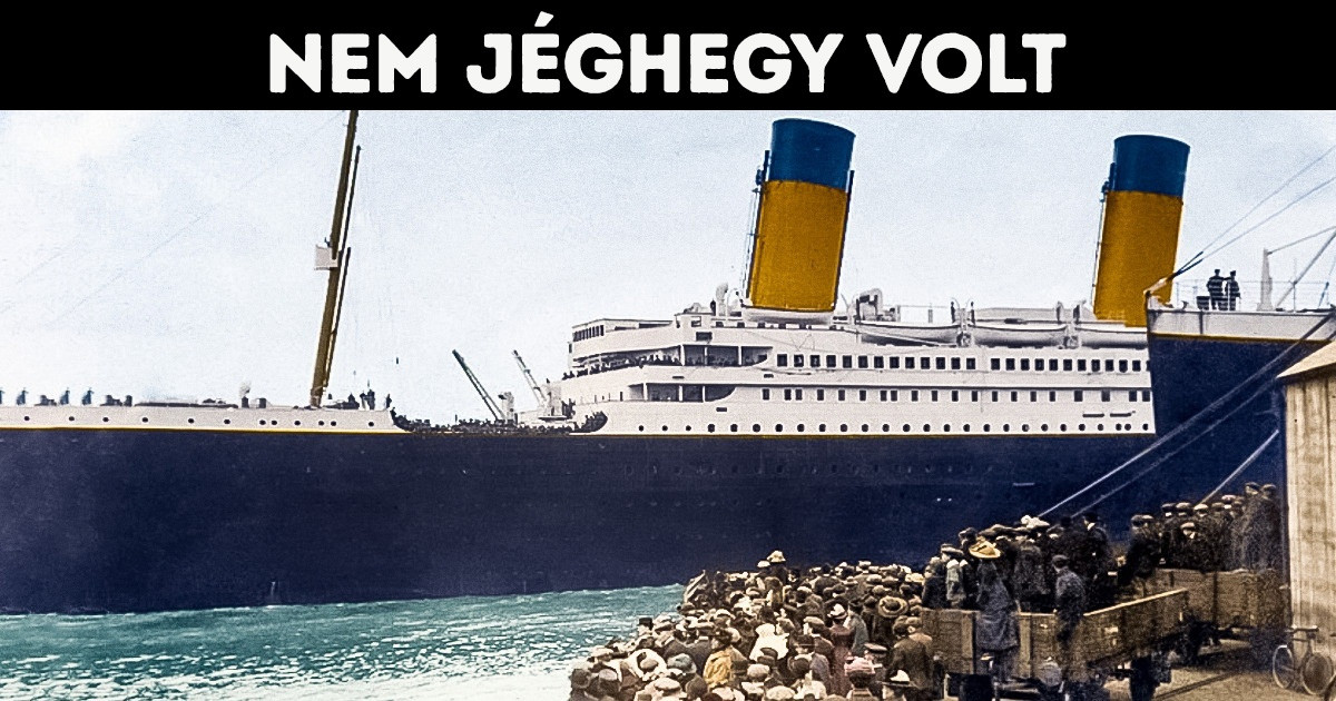 A Titanic túlélője állítja, hogy nem egy jéghegy okozta a katasztrófát