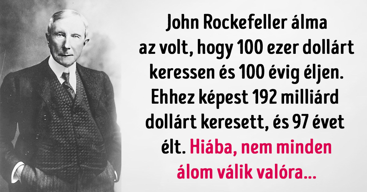 Három dolog, amin a dollármilliárdos John Rockefeller rengeteg pénzt spórolt