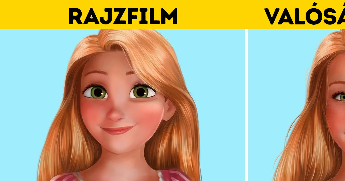 Hogy néznének ki a Disney-hercegnők, ha valósághűbbek lennének?