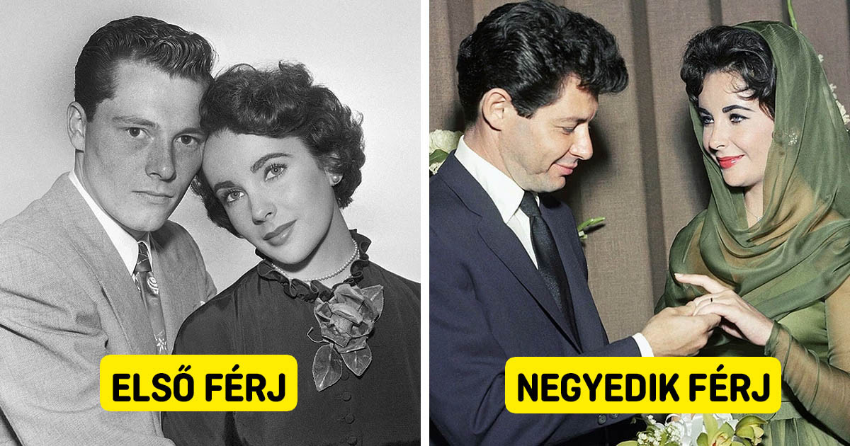 Elizabeth Taylor 8-szor ment férjhez 7 különböző férfihoz – ismerjük meg közelebbről a történetét