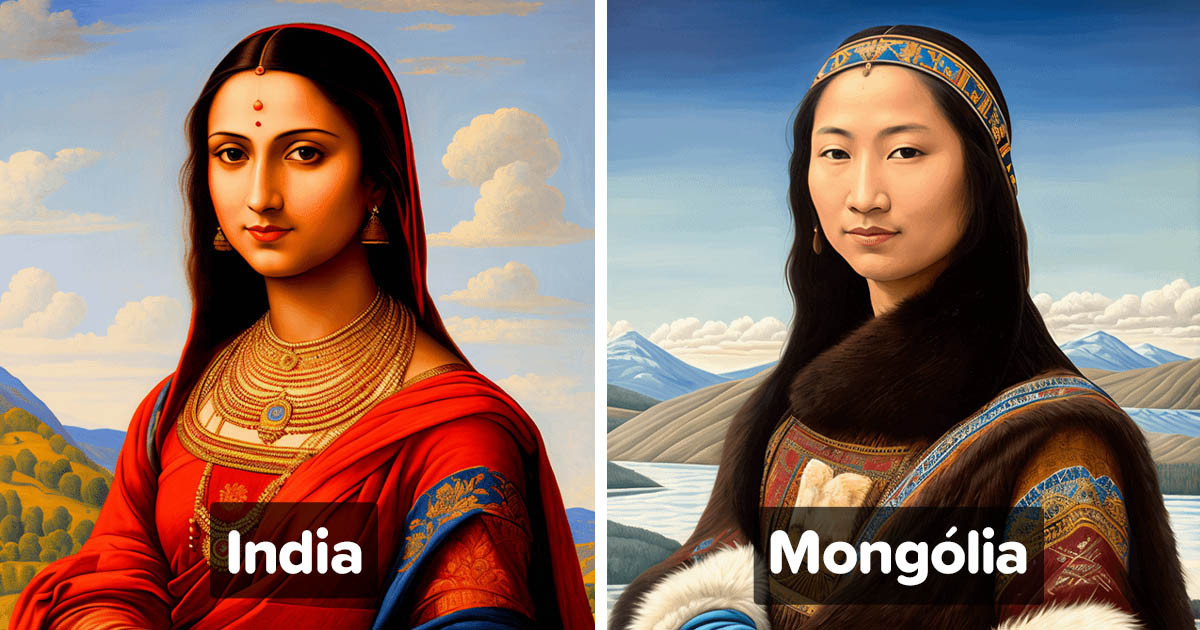 Az AI megmutatta, hogy nézne ki Mona Lisa, ha nem Olaszországban, hanem más országokban készül