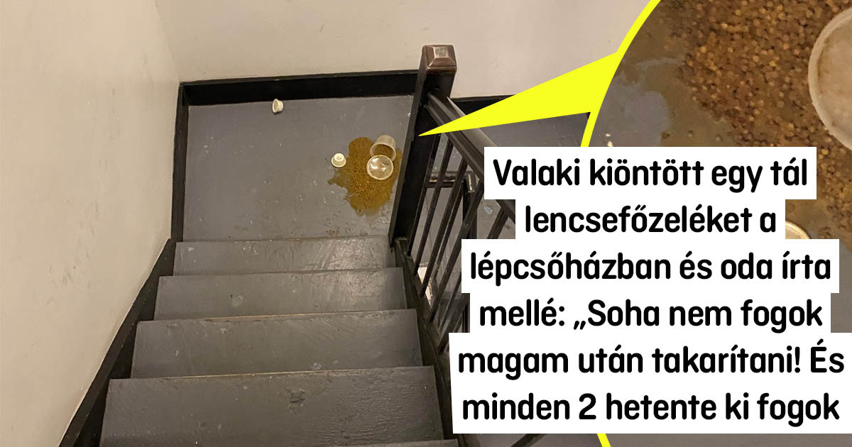16 szomszéd, aki nem titkolja, hogy a "ha nem tetszik, költözz el" elv szerint éli az életét