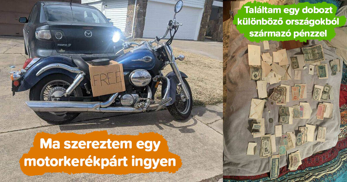 15 dolog, amit az út szélén kidobva találtak az emberek és nagyon boldoggá tették őket