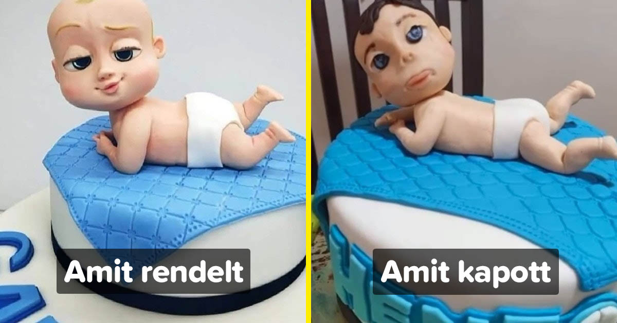 Kétbalkezes cukrászok, akik nem tortát, hanem édes kudarcokat készítettek az ügyfeleiknek: 16 fotó
