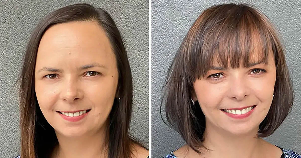 18 összehasonlítás, amely megmutatja, hogyan változtat meg mindent egy hajvágás