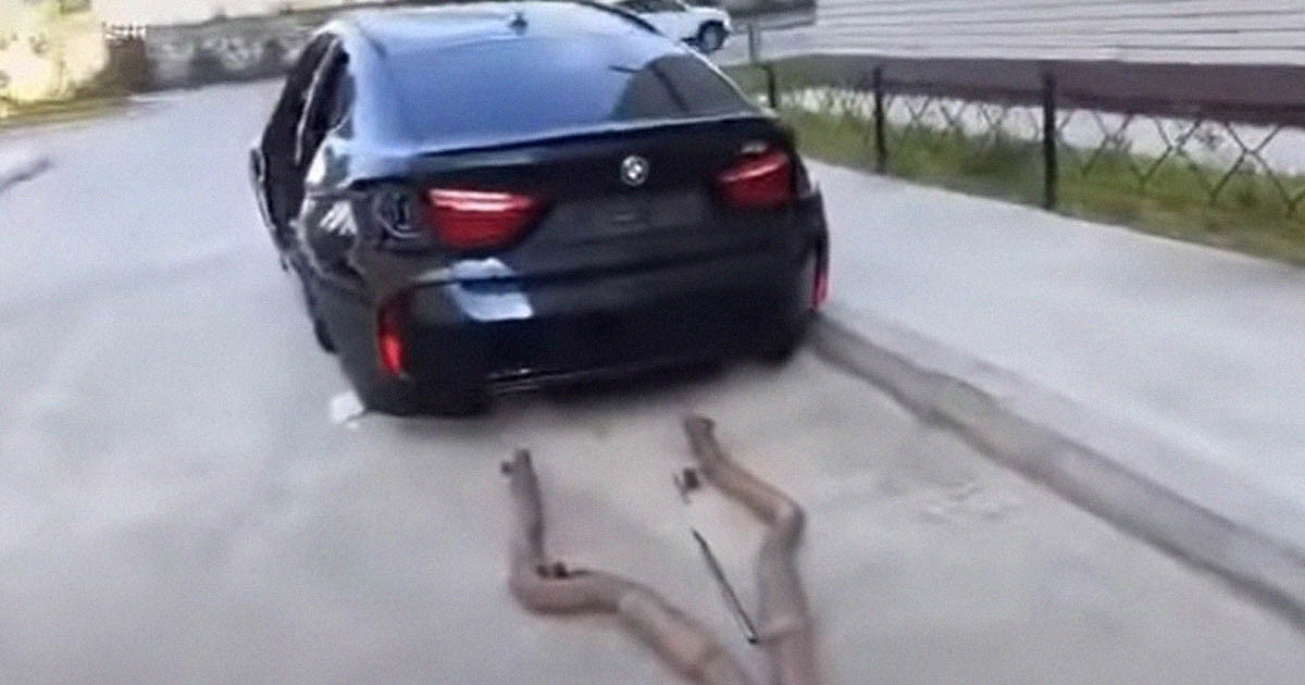 Valószínűleg láttál már feltört autót, de olyat még nem, mint ez az X6-os BMW