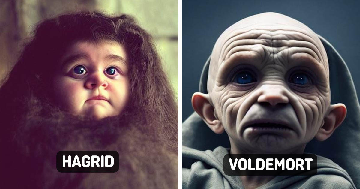 A mesterséges intelligencia megmutatta, hogyan néznének ki a Harry Potter szereplők kisbabaként