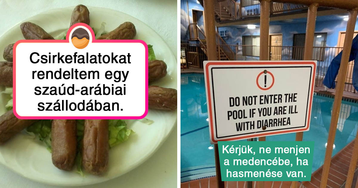 14 ember, akik nagyon meglepődtek, amikor szállodában jártak