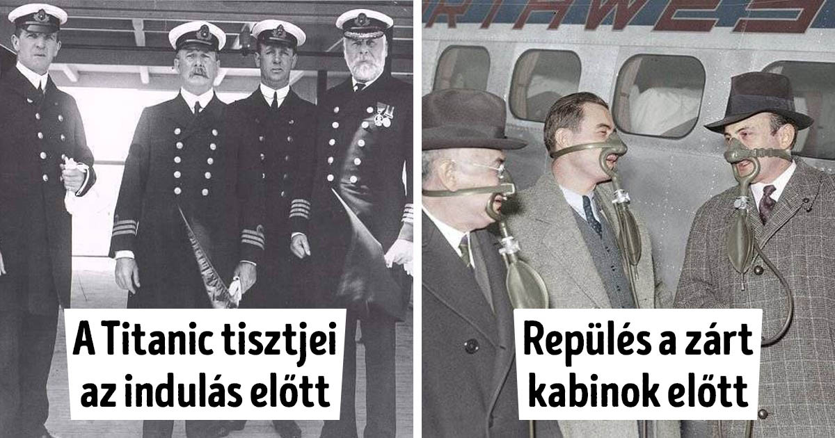 14 fotó a múltból, ami bármelyik tankönyvnél jobban mutatja be a rég múlt idők legérdekesebb pillanatait