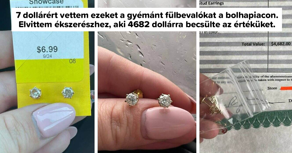 Pénz, arany, gyémánt és másik 12 dolog, amit pár dollárért szereztek meg az emberek a bolhapiacokon