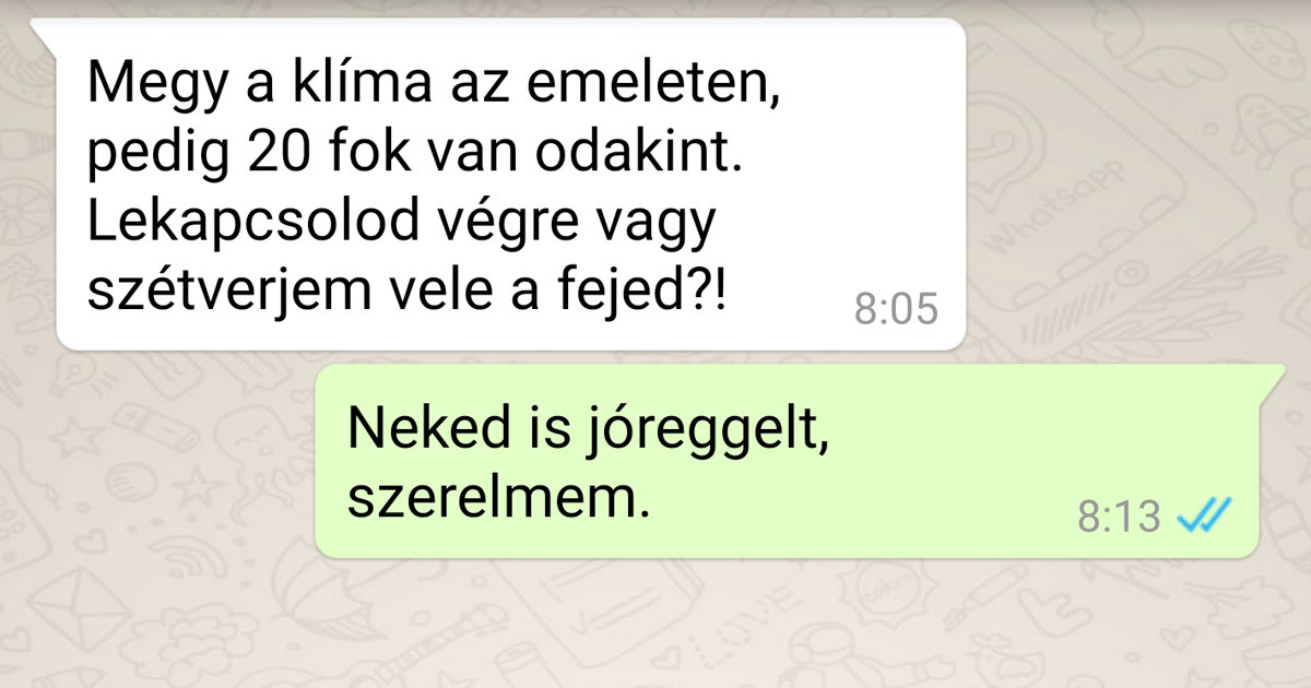 19 vicces üzenet, ami bizonyítja, hogy a humor elengedhetetlen egy házasságban