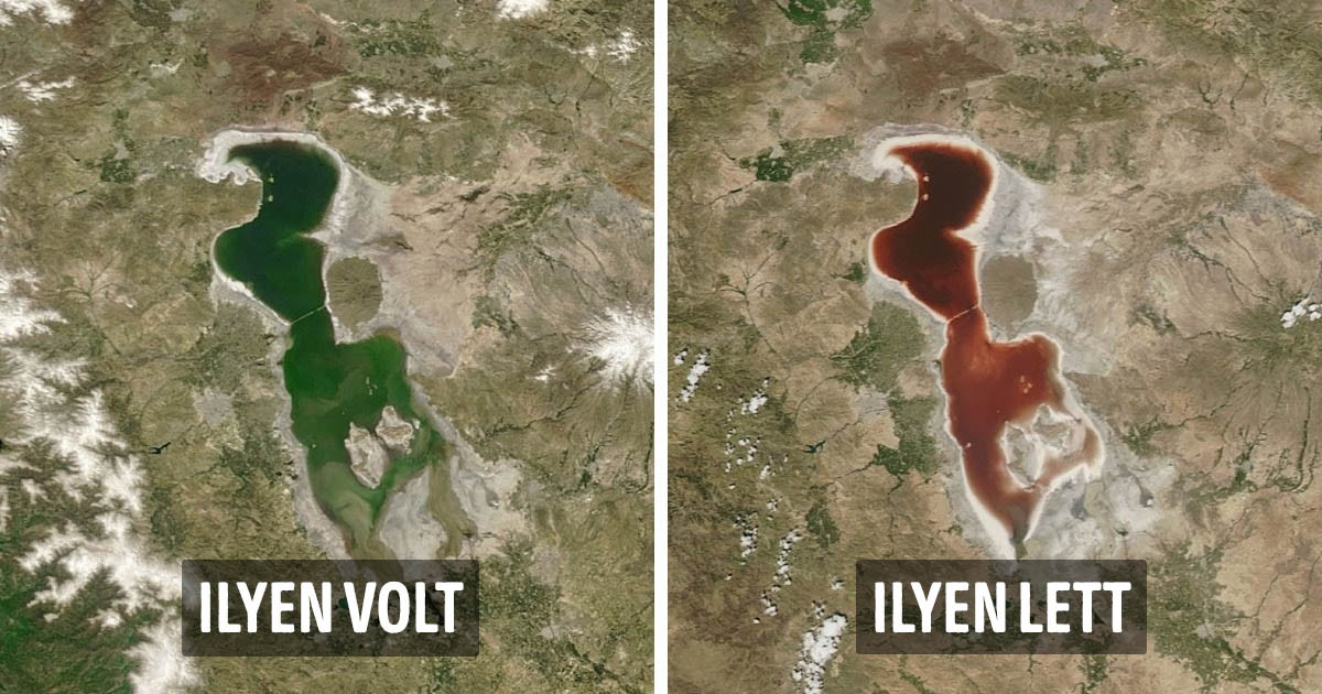 12 összehasonlítás, ami megmutatja, hogyan változik a bolygónk a felülről készített képeken