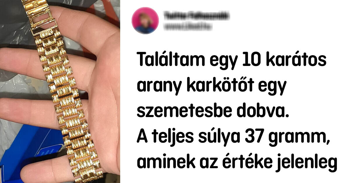 23 értékes tárgy, amit szó szerint a szemétbe dobva találtak az emberek