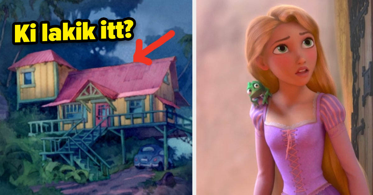 Csak a legnagyobb meserajongók képesek megmondani, hogy melyik Disney mesékből származnak ezek a házak