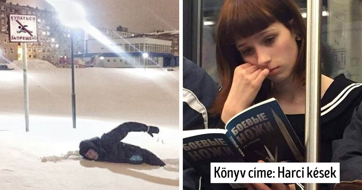"Egy átlagos nap Oroszországban": 19 fénykép olyan furcsa dolgokról, amik csak Oroszországban történhetnek meg