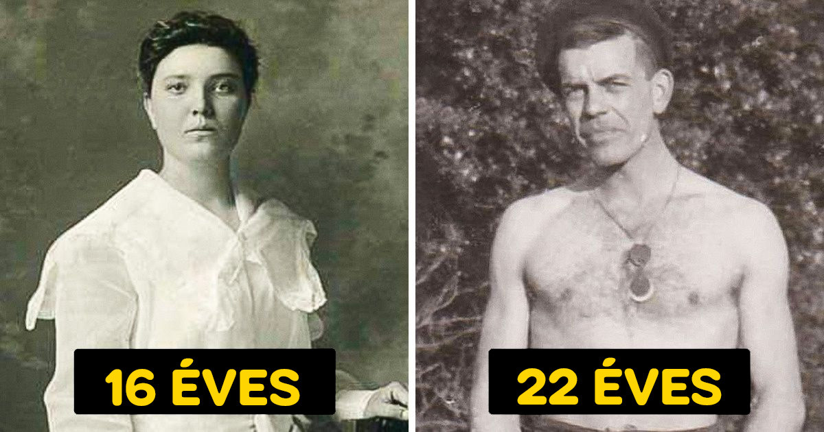 20 fotó, ami bizonyítja, hogy régen valamiért sokkal gyorsabban öregedtek az emberek