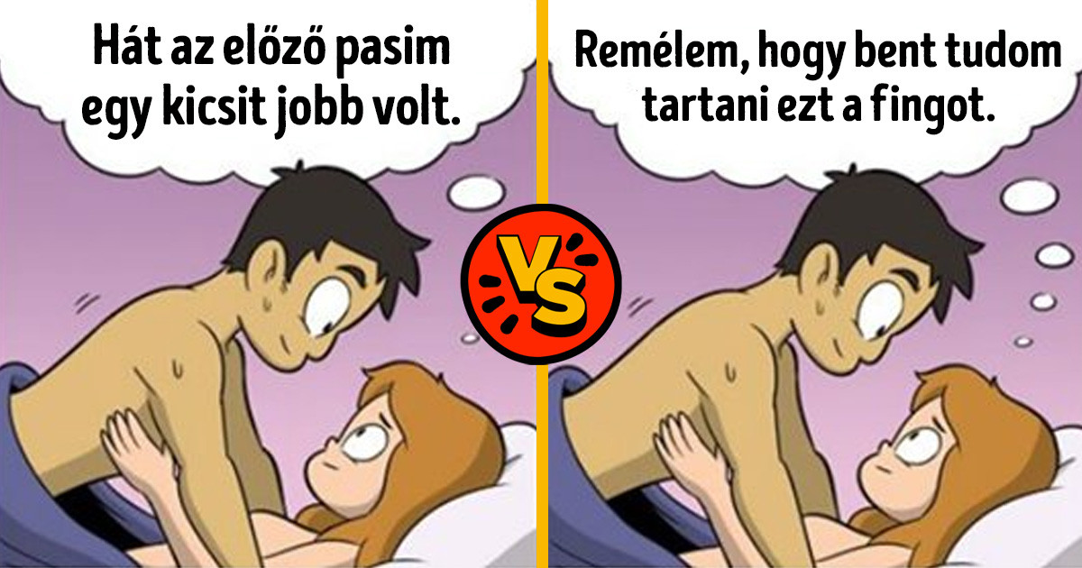 7 képregény, ami megmutatja, hogy szerintünk mire gondolnak az emberek vs. amire tényleg gondolnak