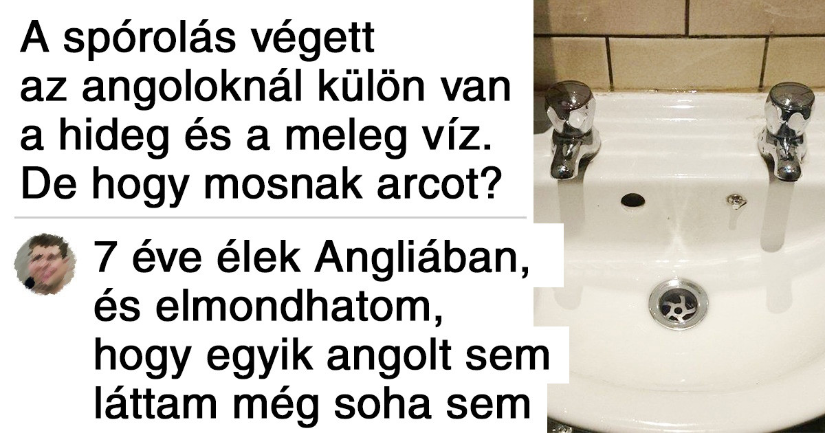 14 dolog, ami az angolok számára természetes, de a turisták számára már kevésbé