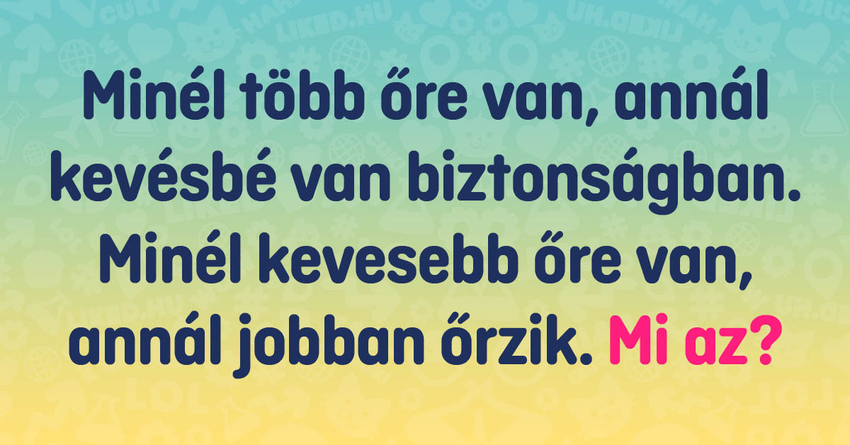 Csak egy zseni képes helyesen megválaszolni ezt a 11 találós kérdést