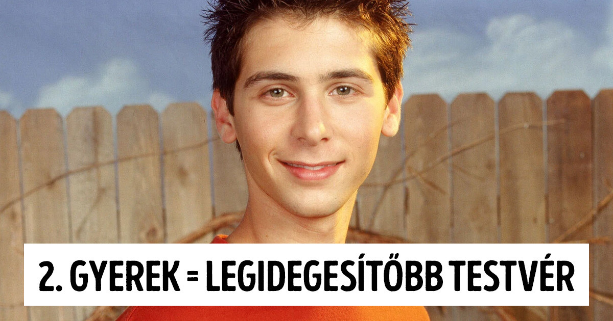 12 bizonyíték rá, hogy a második gyerekek a legidegesítőbb testvérek – ez van srácok