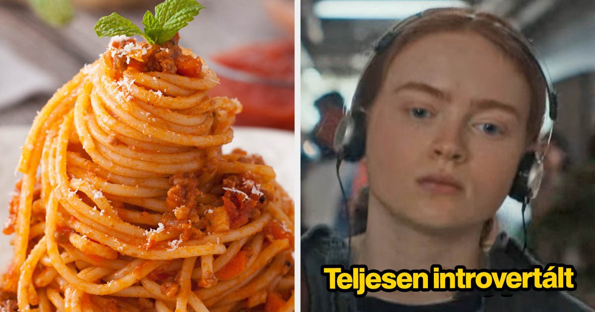 Állíts össze egy kiadós olasz lakomát, és mi megmondjuk, hogy introvertált vagy extrovertált személy vagy