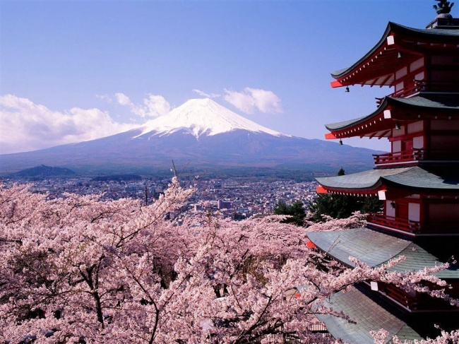 Fuji hegység Japán
