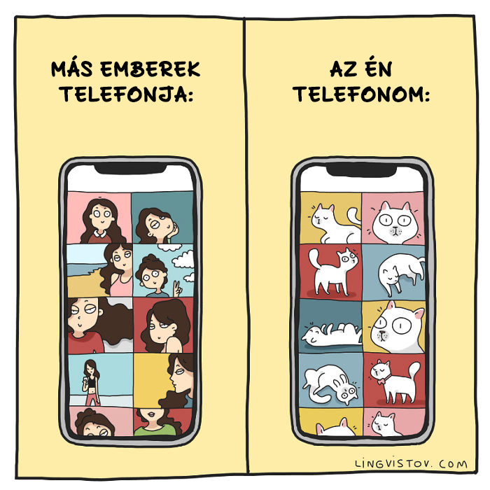 Mas emberek vs en telefonom