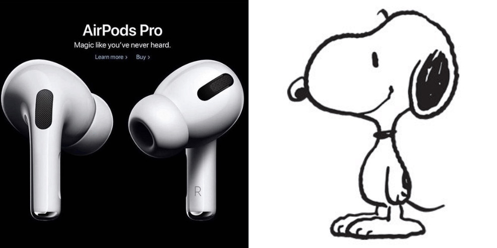 AirPods snoopy