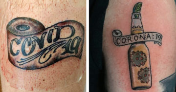 Koronavírusos tetoválások