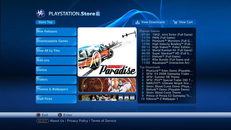 sony playstation store