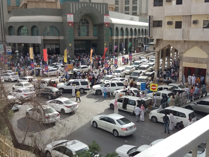 Traffic in Saudi arabia