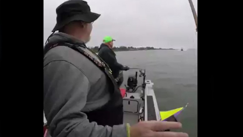 Horgászbalesete