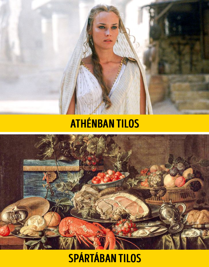 Athéni nő meg kaja