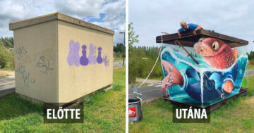 Utcaművész graffitik