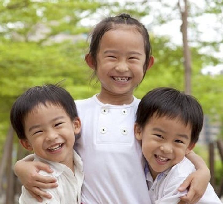 kínai gyerekek