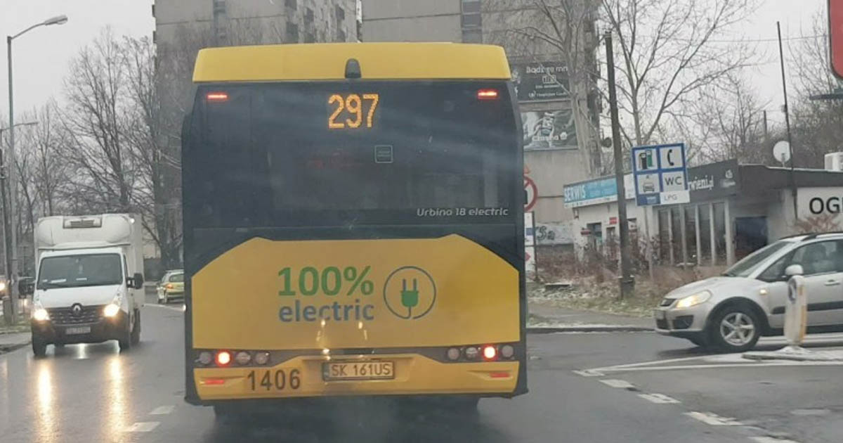 Elektromos busz fail