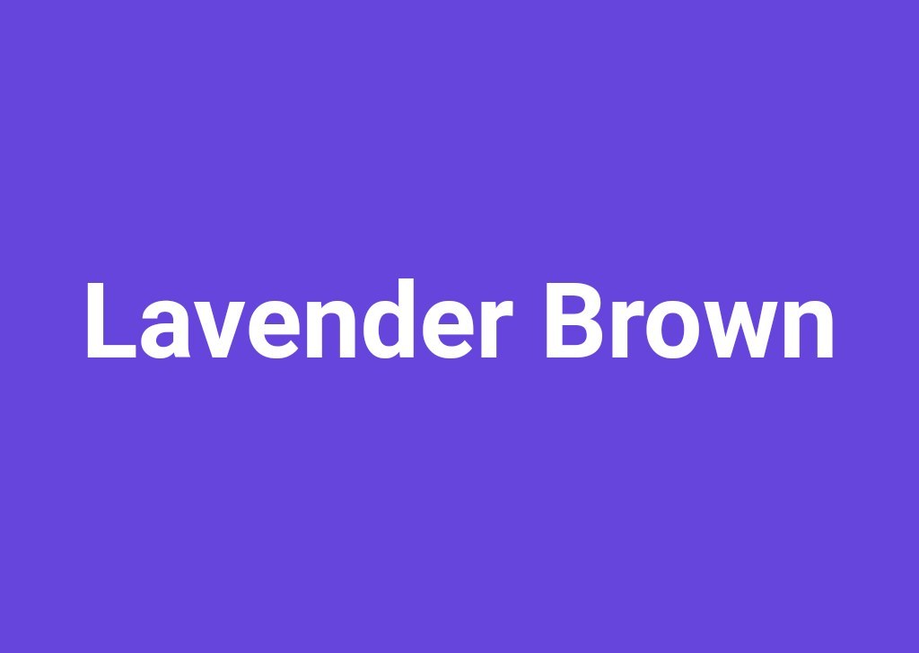 Lavender Brown