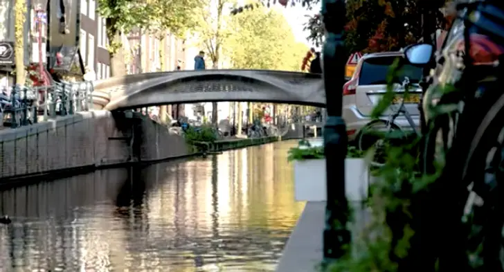 Hollandia 3D nyomtatott híd