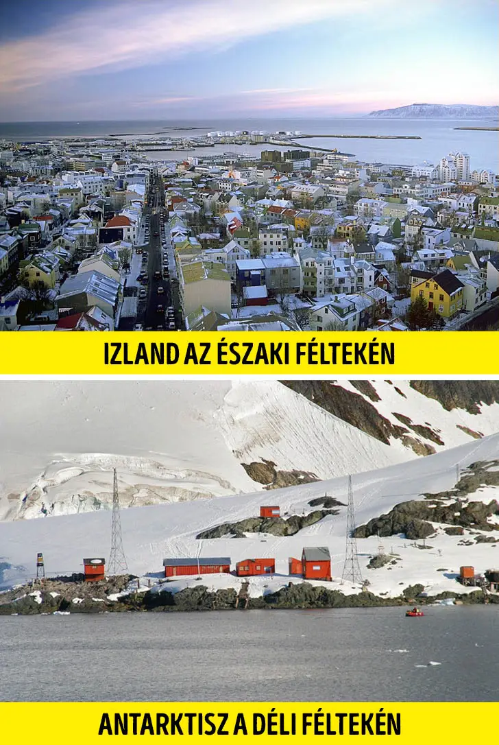 Izland és antarktisz