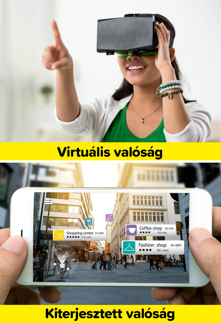 Virtuális valóság vs kiterjesztett valóság