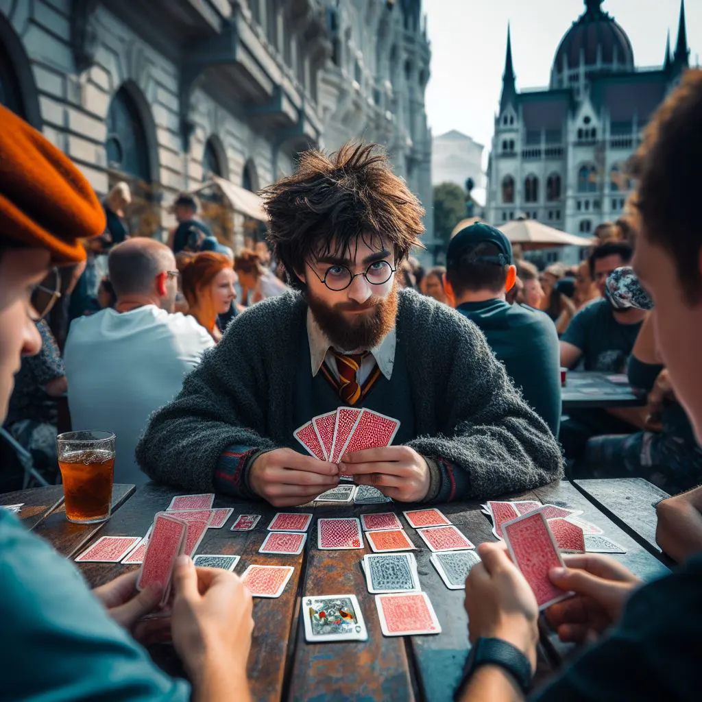 Harry Potter amint magyarkartyazik Budapesten