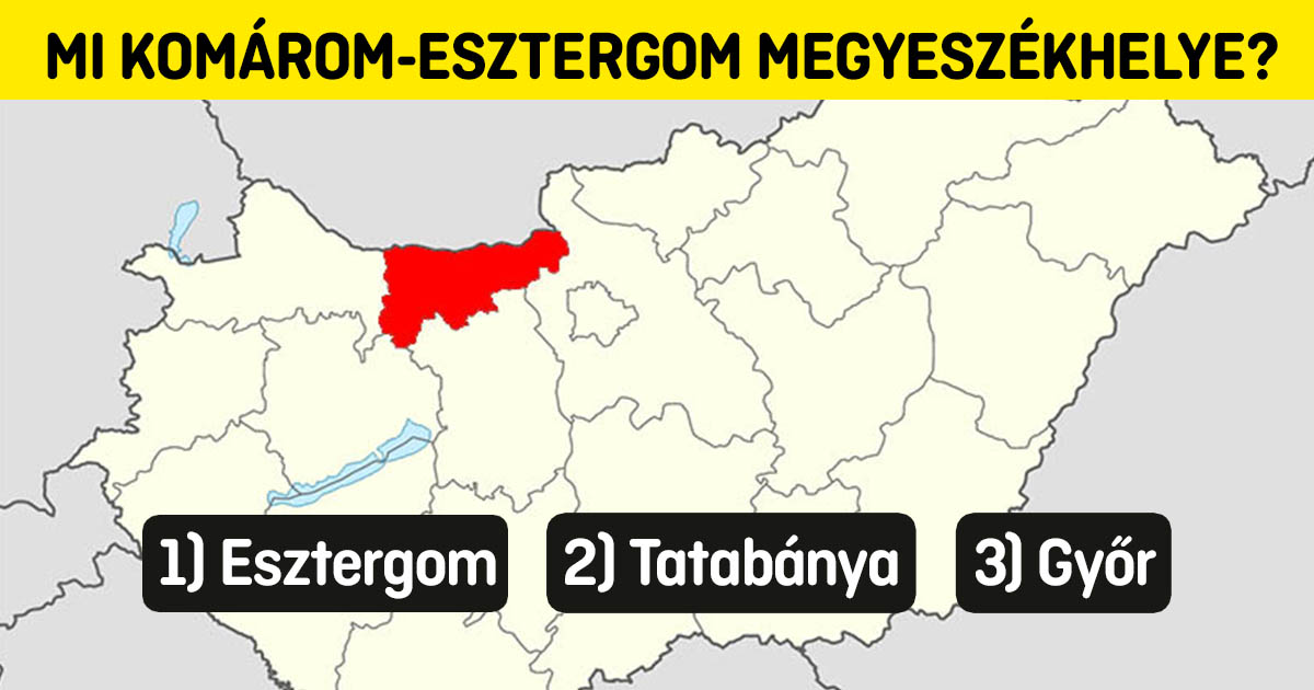 Magyar megyeszékhelyek