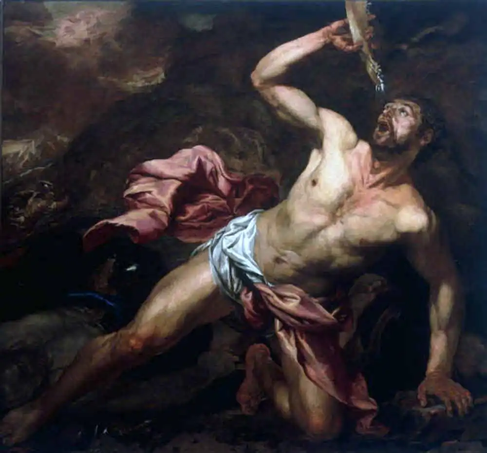 Hogyan, mivel és miért ölte meg Káin Ábelt? Ábel, Ádám és Éva, áldozat, Biblia, bűnbeesés, Édenkert, eredendő bűn, féltékenység, festészet, galéria, gyilkosság eszköze, irigység, Isten, Káin, kereszténység, ószövetségi történet, szamár állkapcsa, Teremtés könyve, testvérgyilkosság, vallás