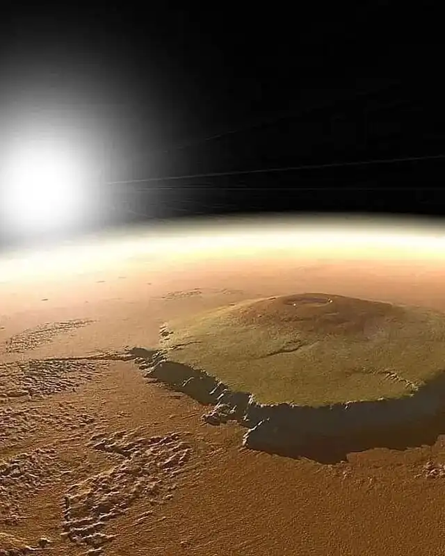 bolygó, csillagászat, érdekességek, geológia, hegy, hegymászás, Mars, Naprendszer, Olympus Mons, tudomány, űrkutatás, vulkán